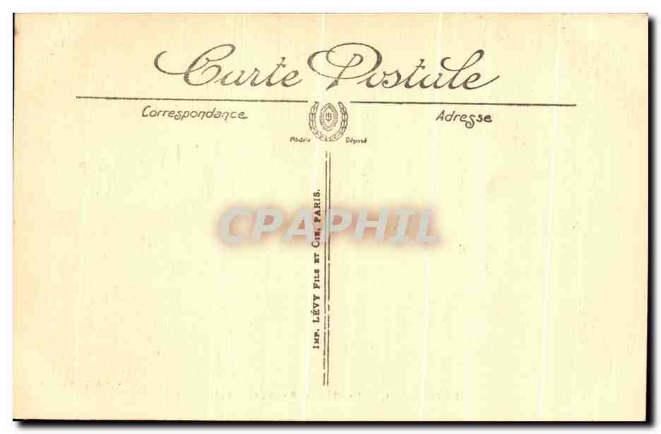 CPA Aix Les Bains Le Grand Cercle L'Entree — Verso