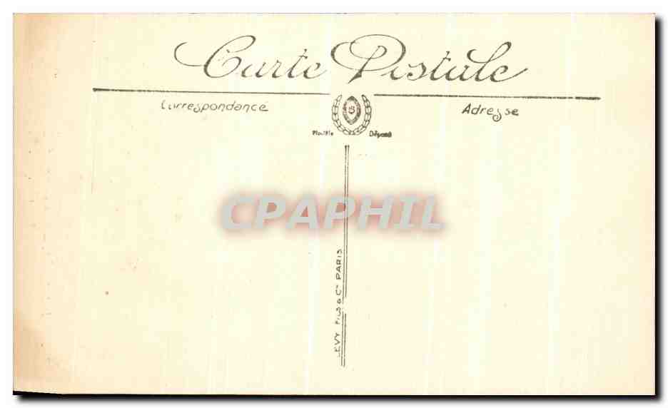 CPA Aix Les Bains Le Grand Cercle Le cafe — Rückseite