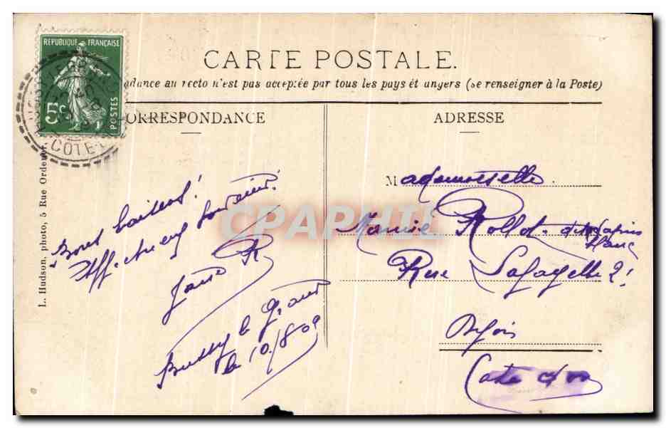 CPA Chateau de Bussy Rabutin Reliquaire du 13eme — Verso