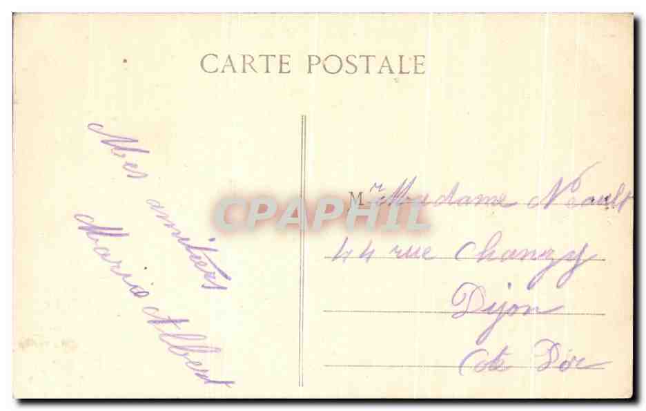 LYON — Pont de la Boucle et Coteau Saint-Clair — éditeur non visible — Verso