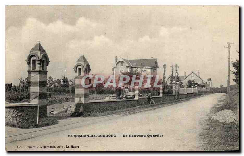 CPA St Romain De Colbosc Le Nouveau Quartier