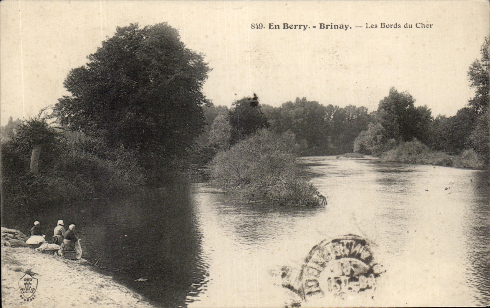 Brinay - Les Bords du Cher — Éditeur Ancenans, n° 849