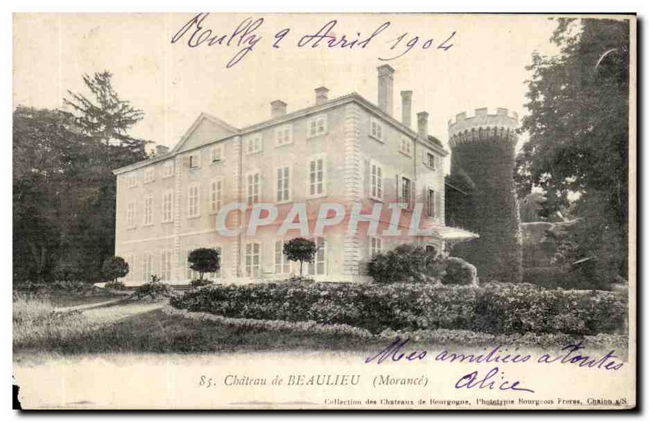 CPA Chateau de Beaulieu 