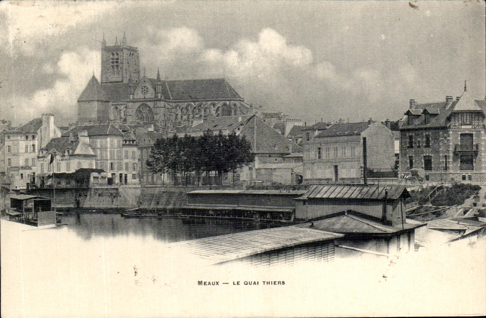 CPA Meaux Le Quai Thiers 