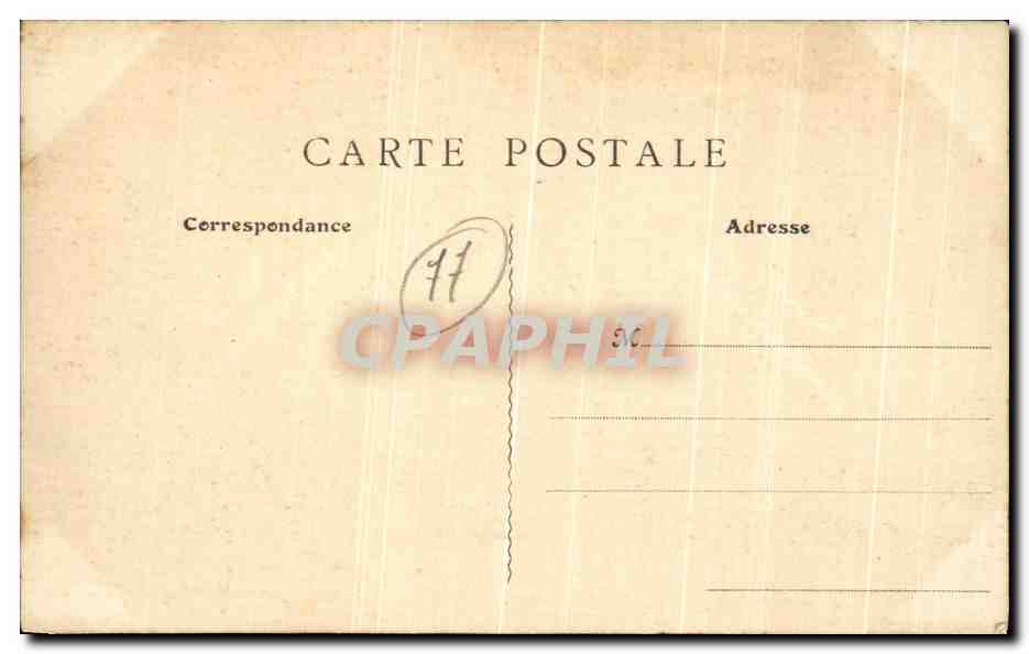 CPA Ferrieres En Brie Le Chateau  — Rückseite