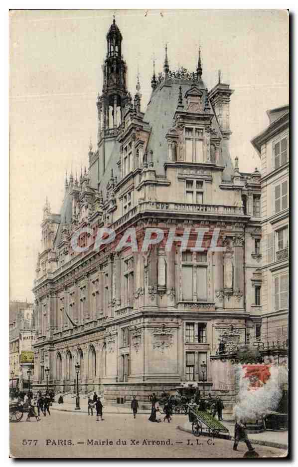 CPA Paris Mairie du 10eme