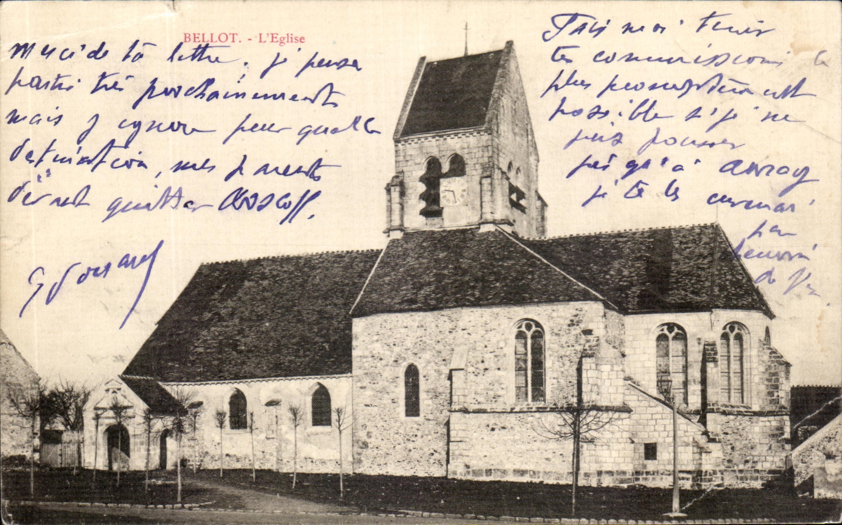 CPA Bellot L'Eglise