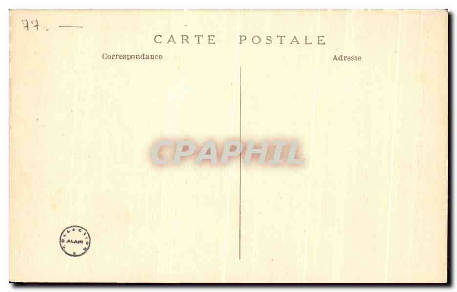 CPA Barbizon Ateleirs Mullet Vu De Jardin  — Rückseite