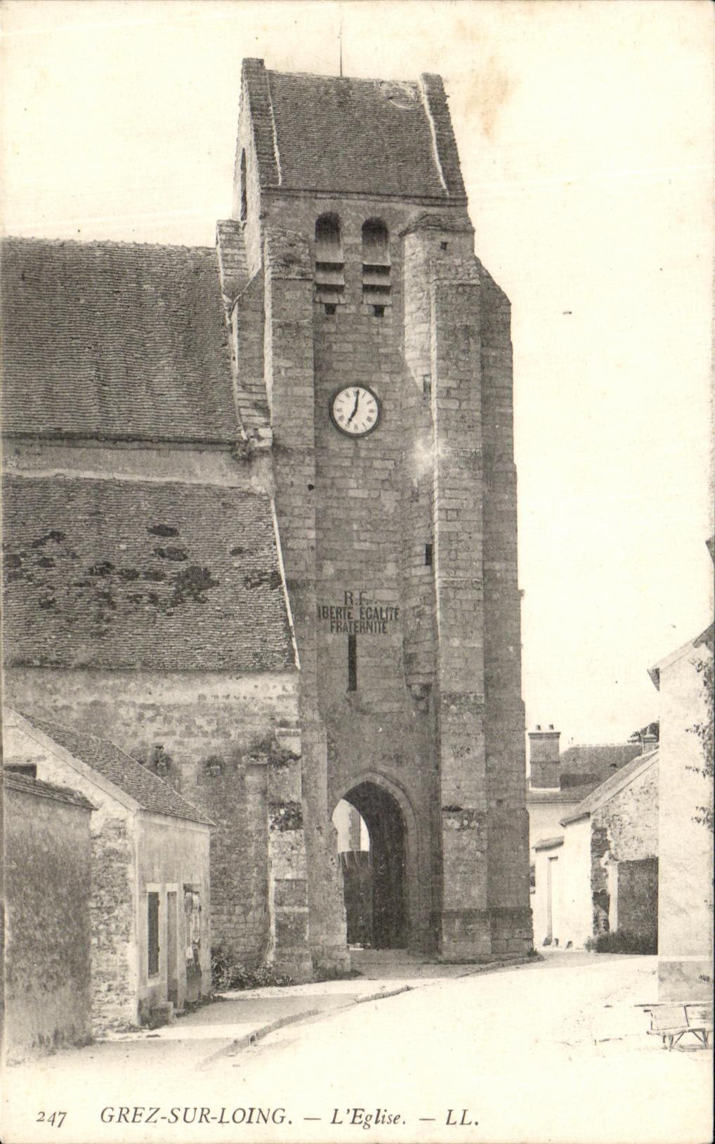 Grez-sur-Loing — L'Église — L.L. n°247