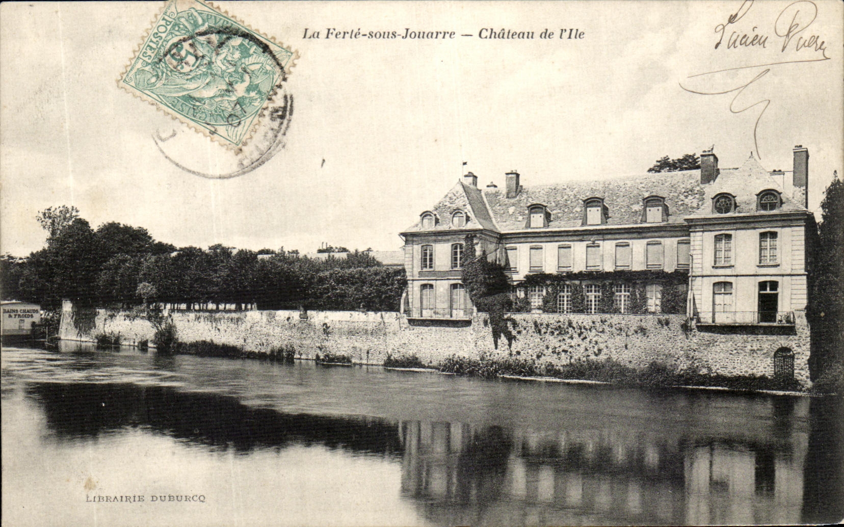 La Ferté-sous-Jouarre — Château de l'Île — Librairie Duburcq