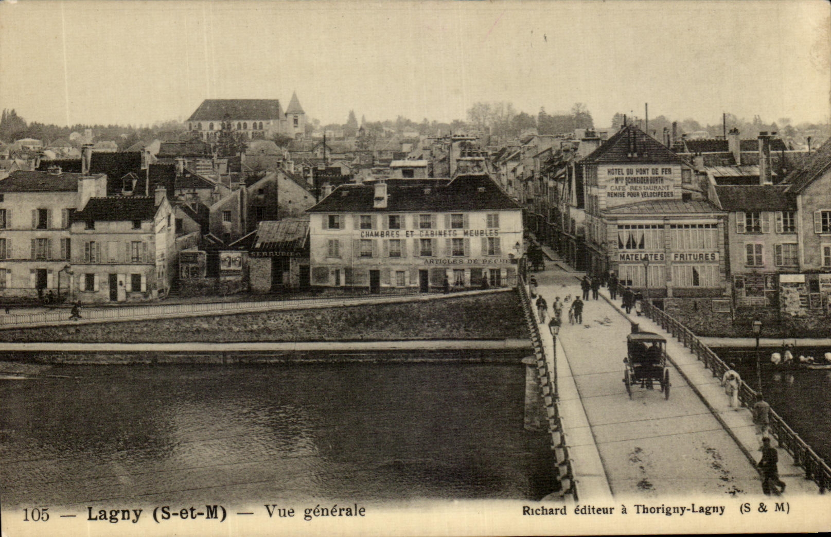 CPA Lagny Vue Generale