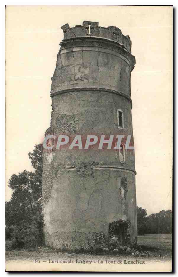 Environ de Lagny — La Tour de Lesches — Édition F. R. F.