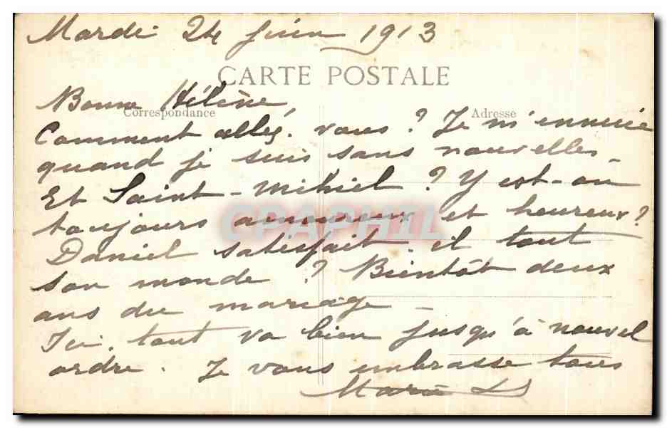 CPA Paris Bois de Boulogne Le Grande Lac Le Belvedere — Verso