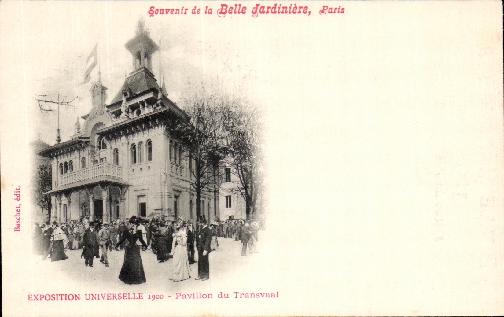 CPA Paris Pavillon du Transvaal Belle Jardiniere 