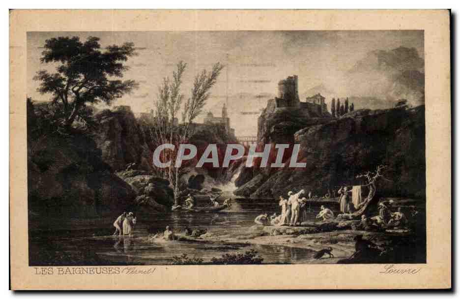 CPA Paris Les Baigneuses