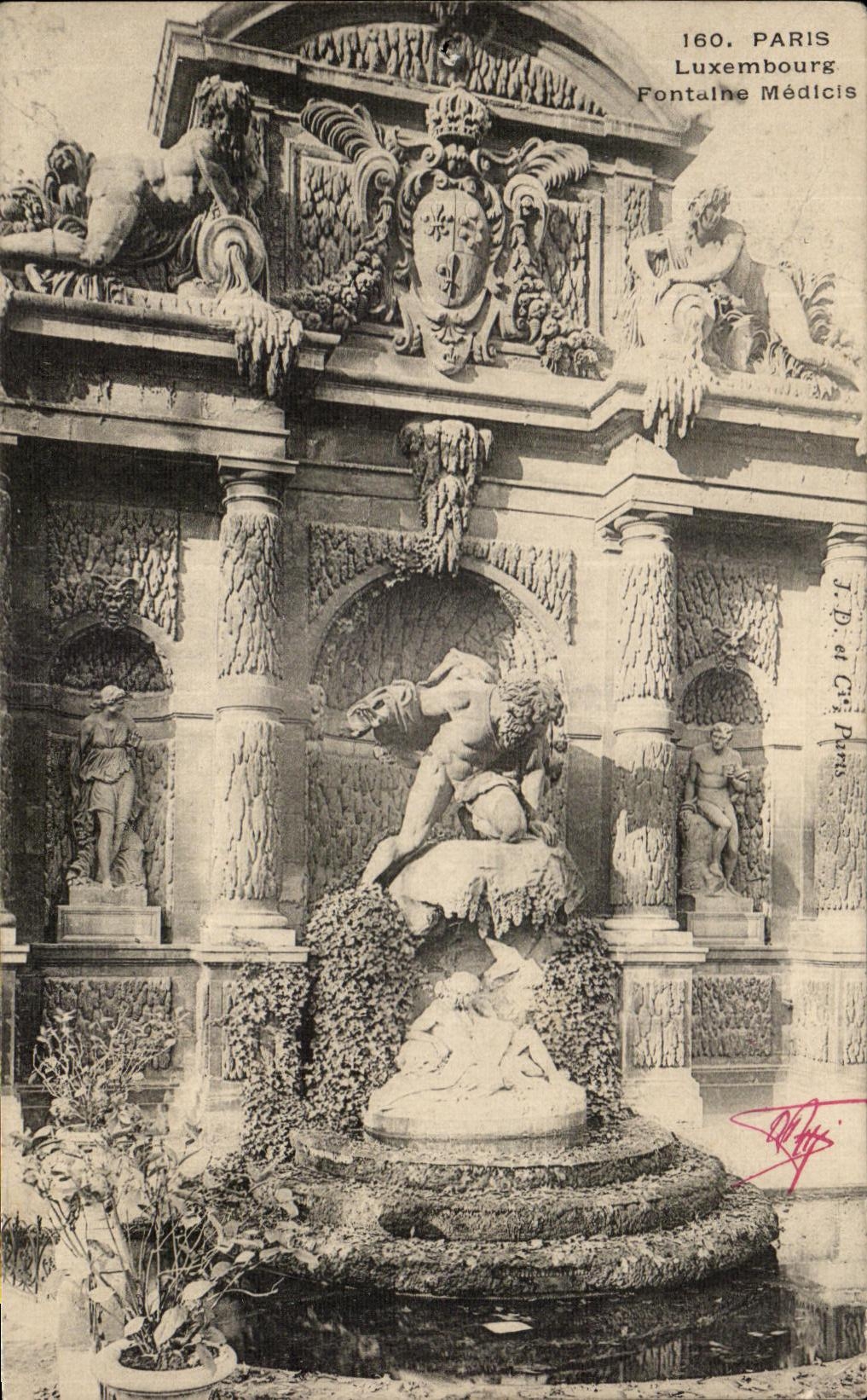 CPA Paris Luxembourg Fontaine Medicis