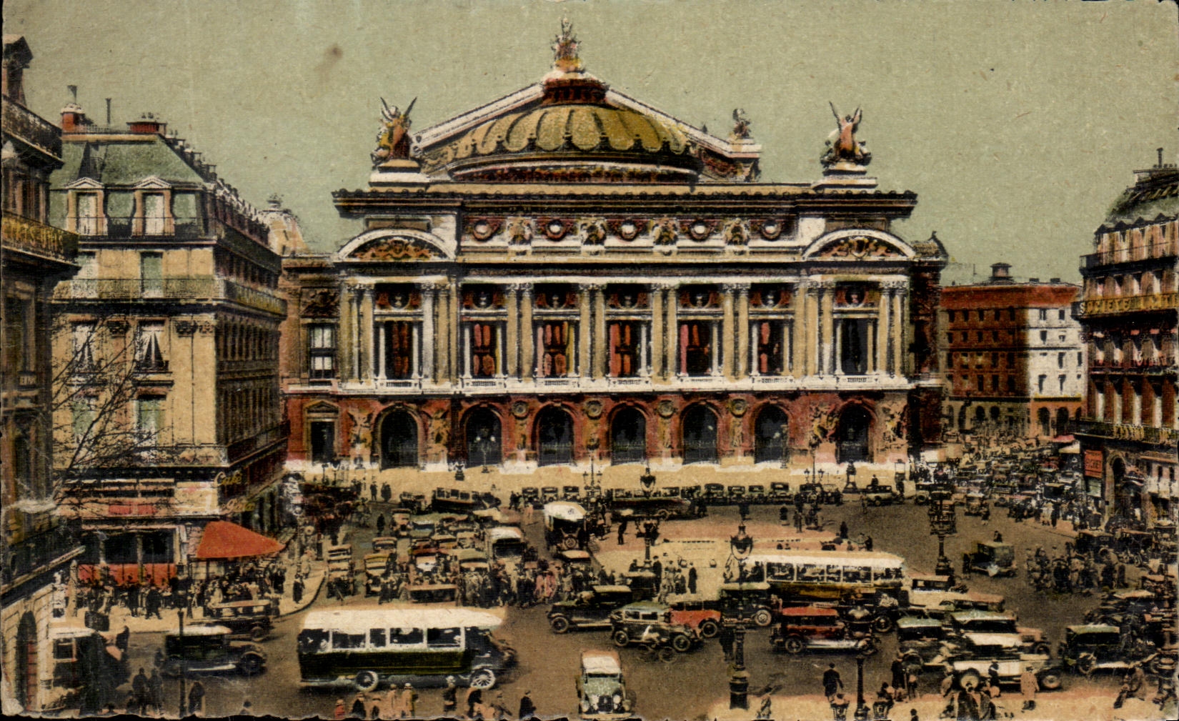 CPA Paris E Ses Merveilles Place de l'Opera