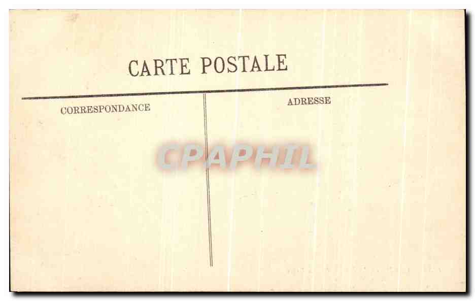 CPA Paris Le Jardin des Tuileries et le Musee du Louvre — Rückseite
