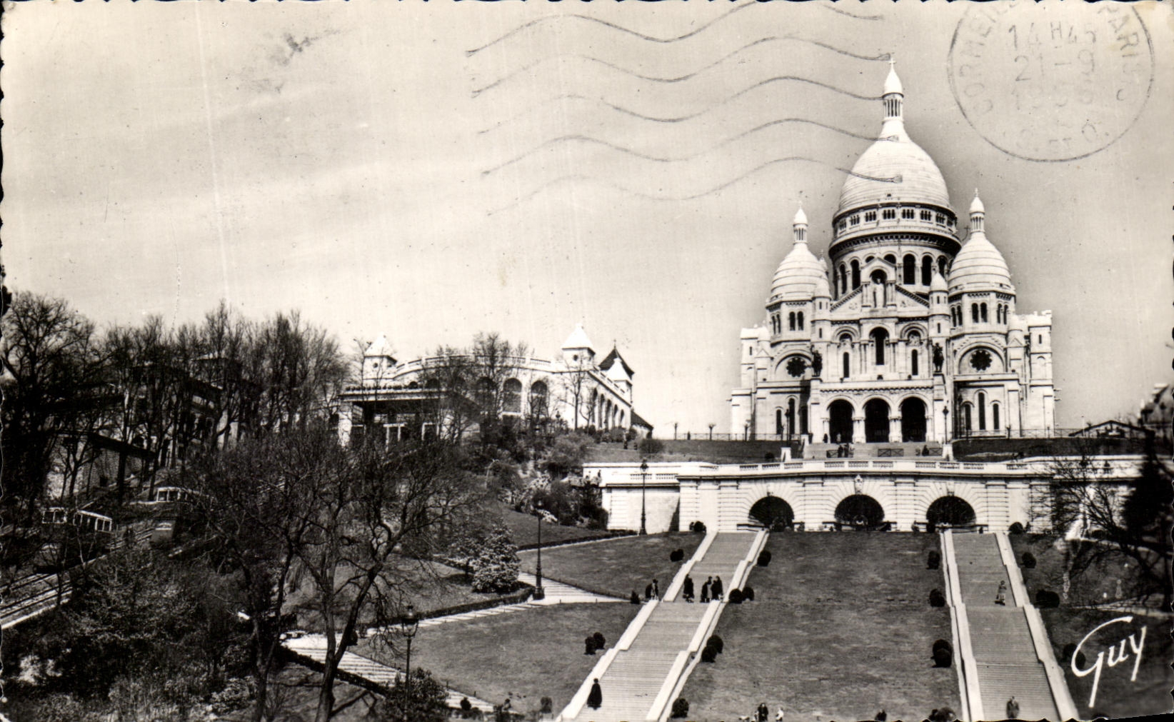 CPA Paris Et Ses Merveilles Sacre Coeur Montmartre