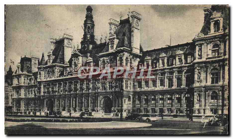 CPA Paris Et Ses Merveilles Hotel de ville 