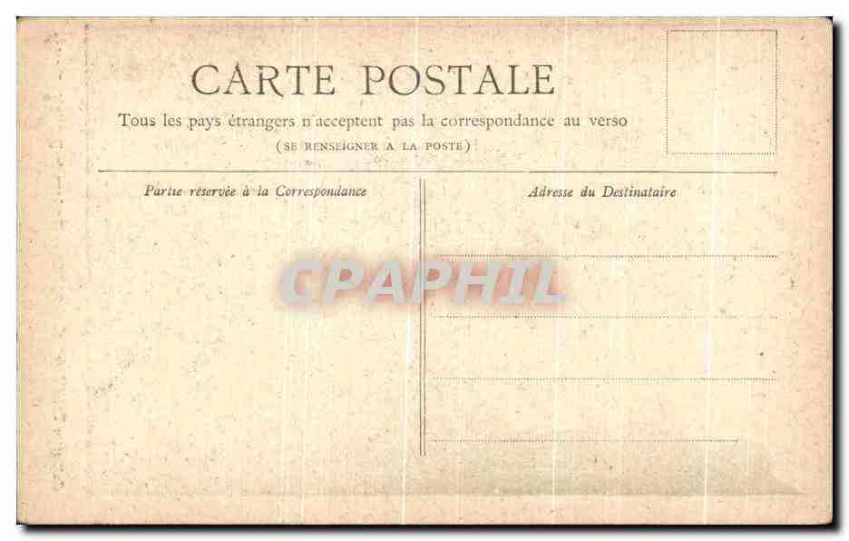 CPA Collection Petit Journal Paris Horlogne du Palais de Justice — Rückseite