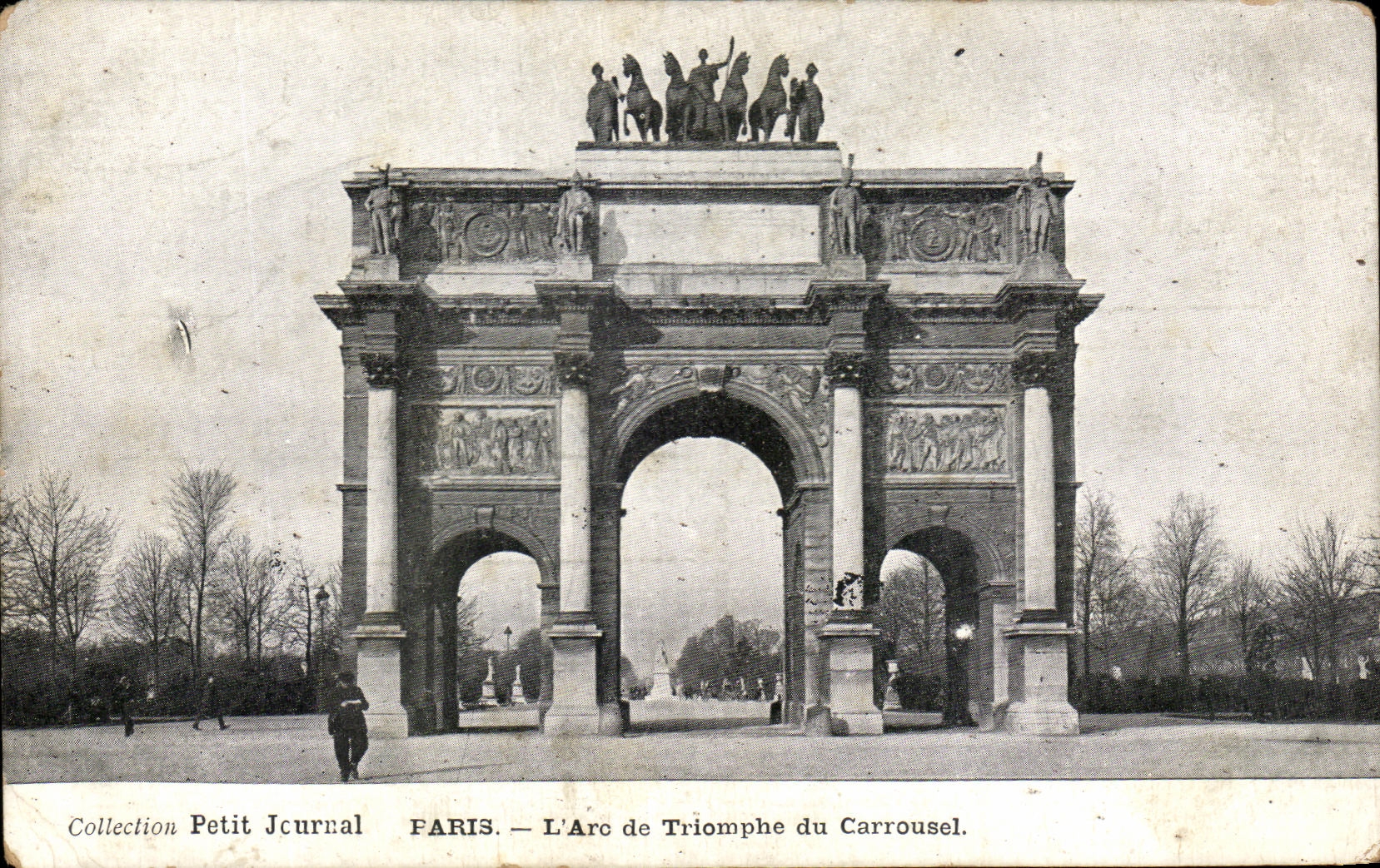 Paris — L'Arc de Triomphe du Carrousel — Collection Petit Journal