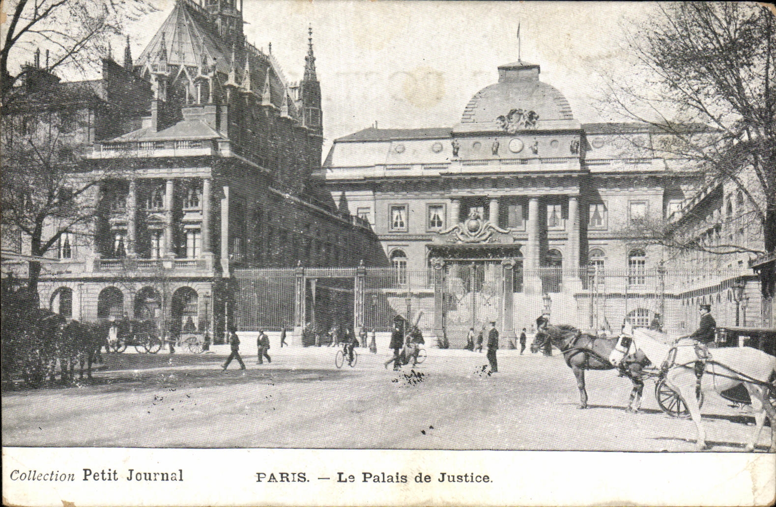 CPA Collection Petit Journal Paris La palais de Justice