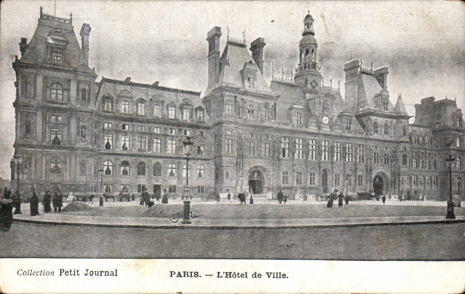CPA Collection Petit Journal Paris L'Hotel de Ville