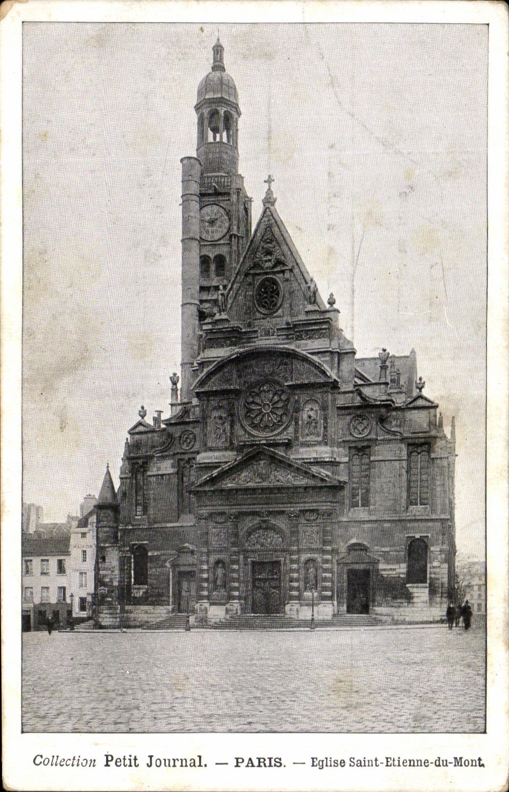 CPA Collection Petit Journal Paris Eglise Saint Etienne du Mont