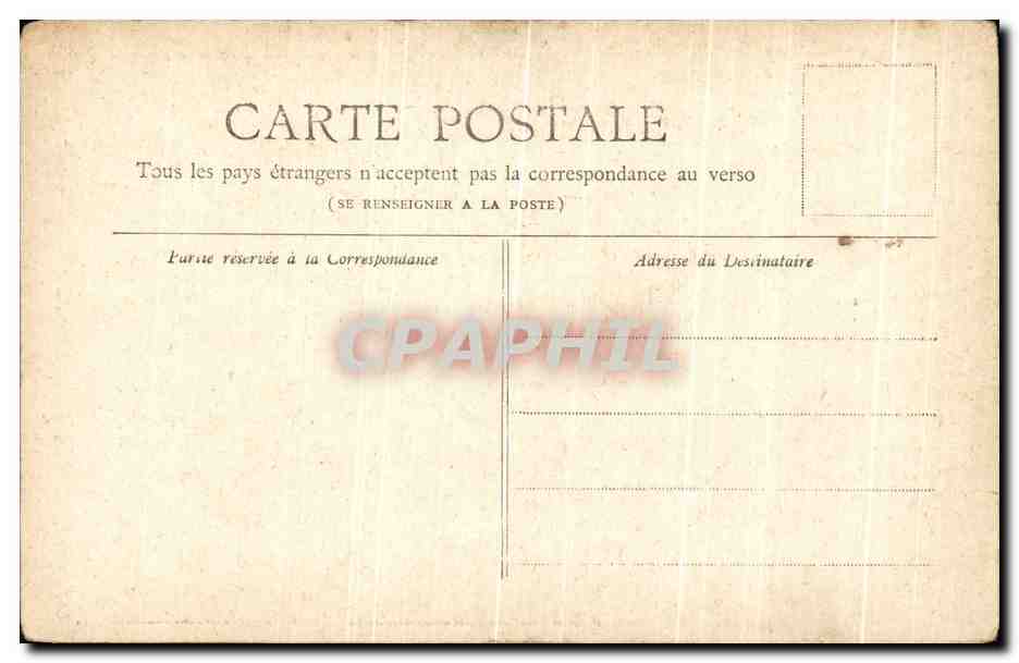 CPA Collection Petit Journal Paris Monument de Gambetta — Verso
