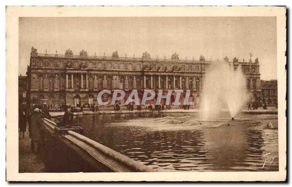 CPA Versailles Chateau et Parterres d'eau