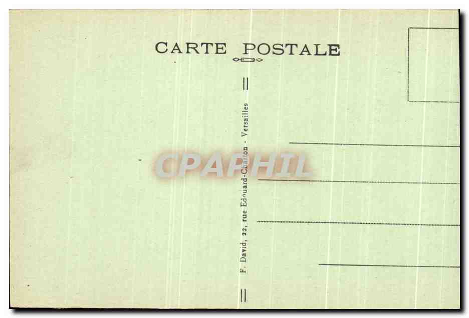 CPA Jean Hamon protesseur de Racine — Rückseite