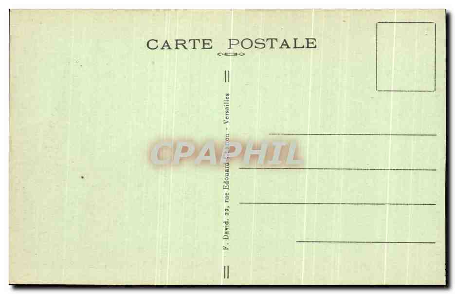 CPA Port Royal des Champs Moulage en cire prise  — Verso