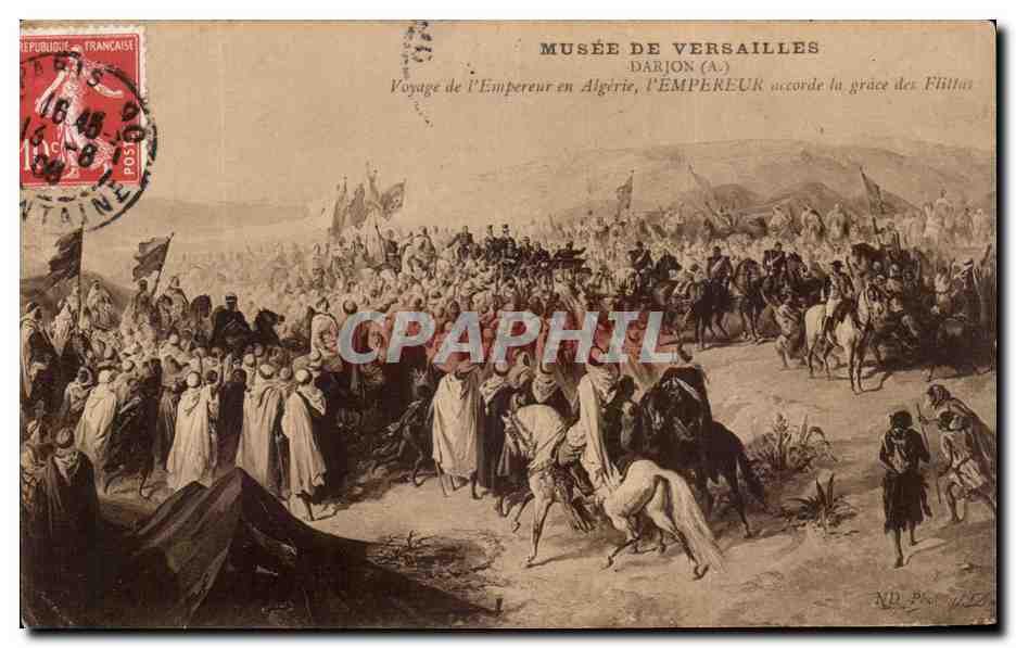 CPA Musee De Versailles Darjon Vovage de l'Empereur en Algerie L'empereur accorde la grace des Flittas