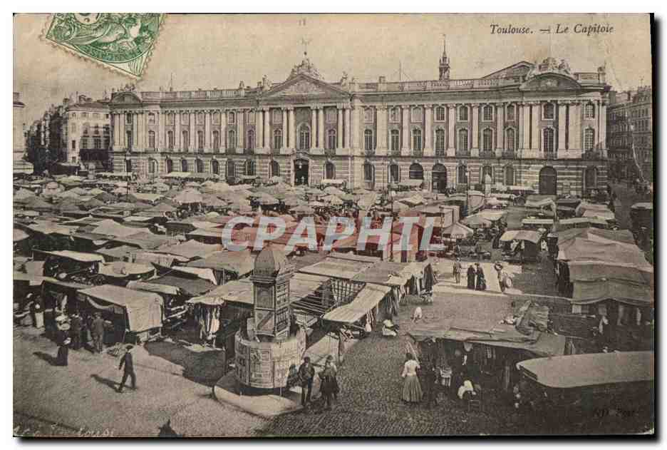 CPA Toulouse Le Capitole Le marche 