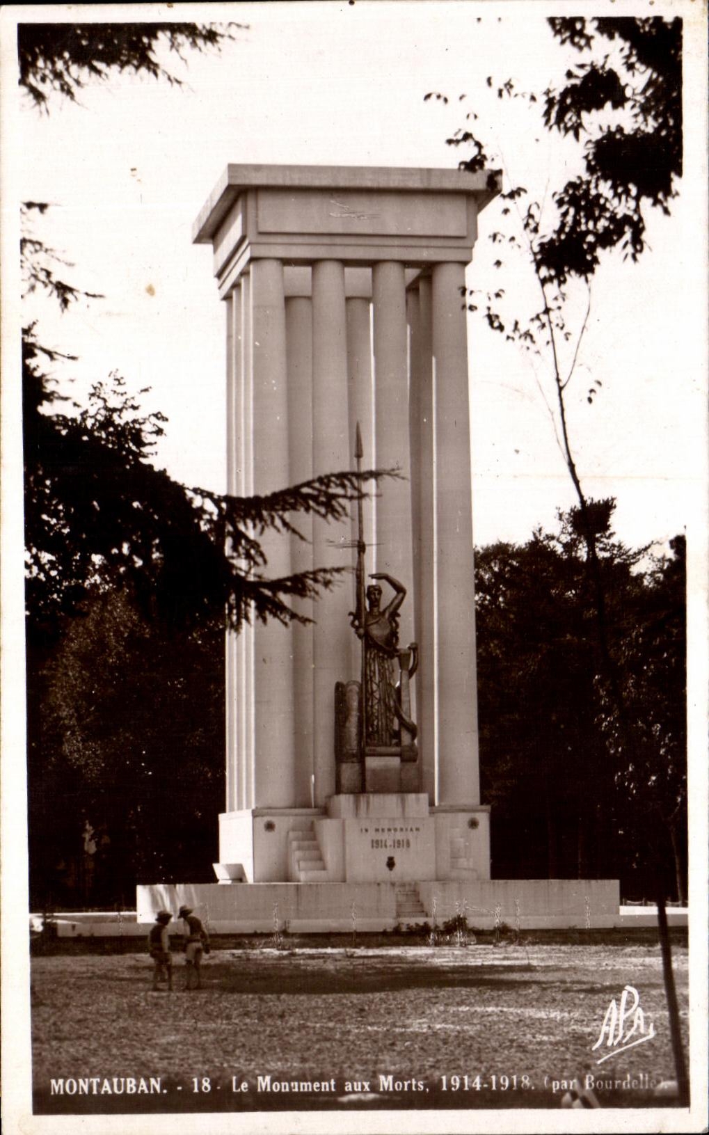 Montauban - Le Monument aux Morts, 1914-1918 (par Bourdelle)