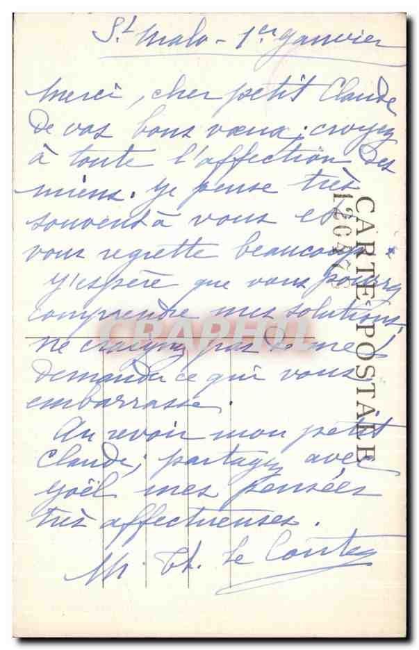 Dauphiné — Le couvent de la GRANDE-CHARTREUSE et le Grand Som en hiver — CI.A.V. n°92 — Reverso