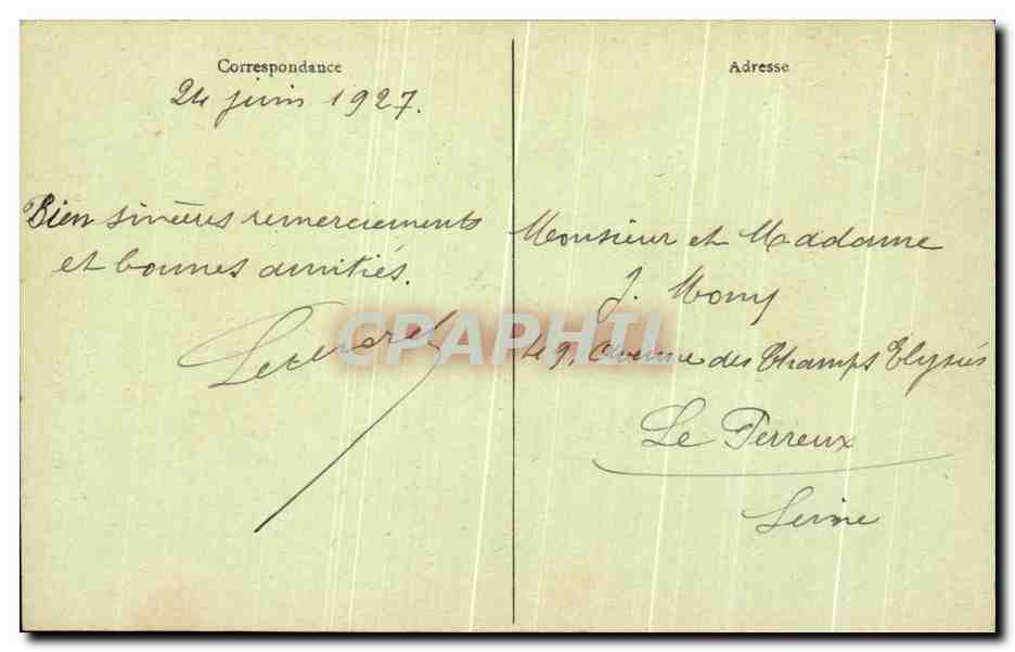 CPA Manufacture Nationale des Gobelins Louis XIV visitant les Gobelins — Verso