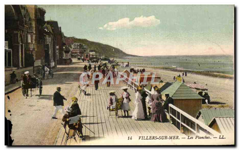 CPA Villers Sur Mer Les Planches