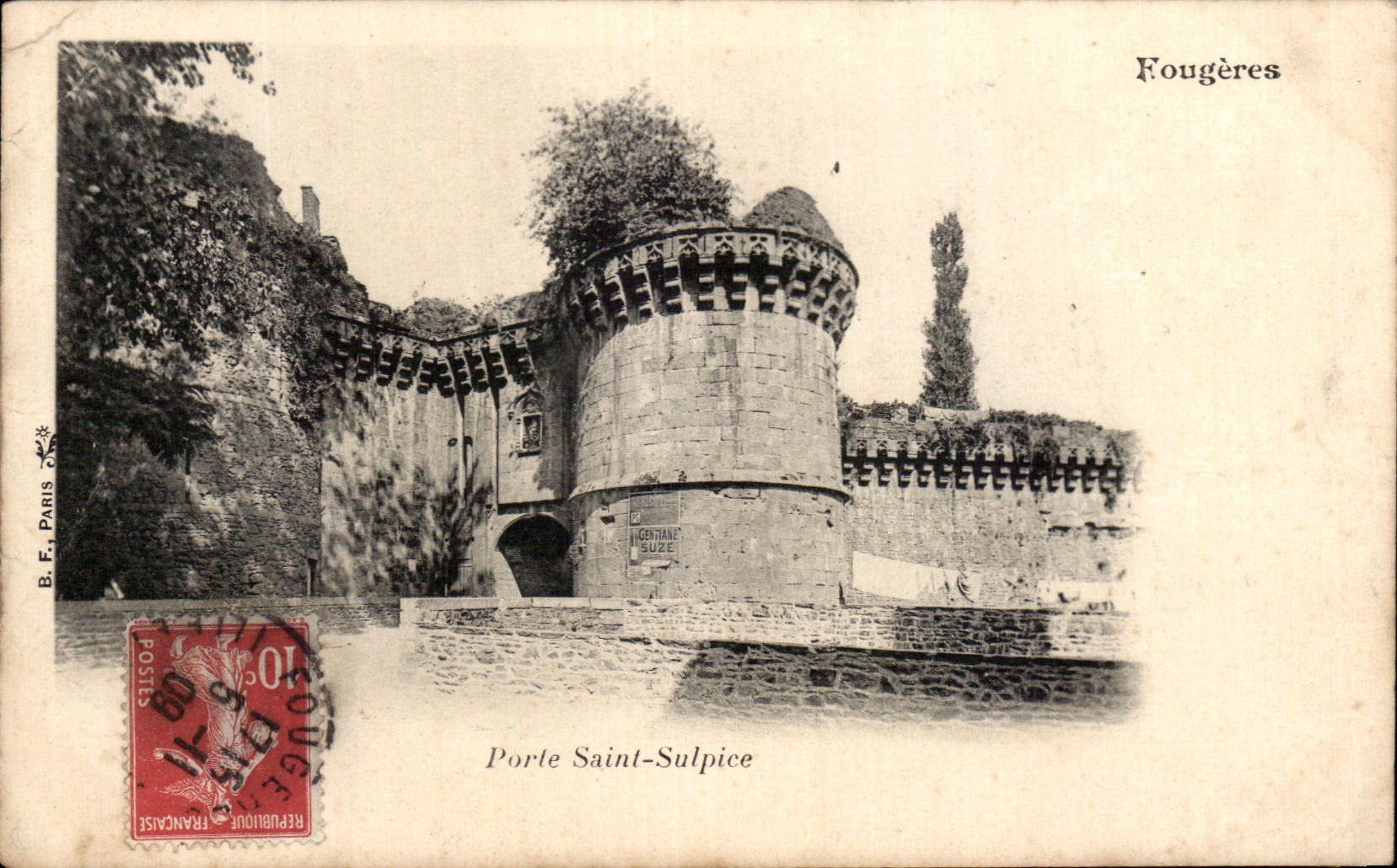 CPA Fougeres Porte Saint Sulpice