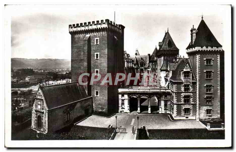 Château du Roi de Navarre — Donjon et façade Est — PAU, éditeur inconnu