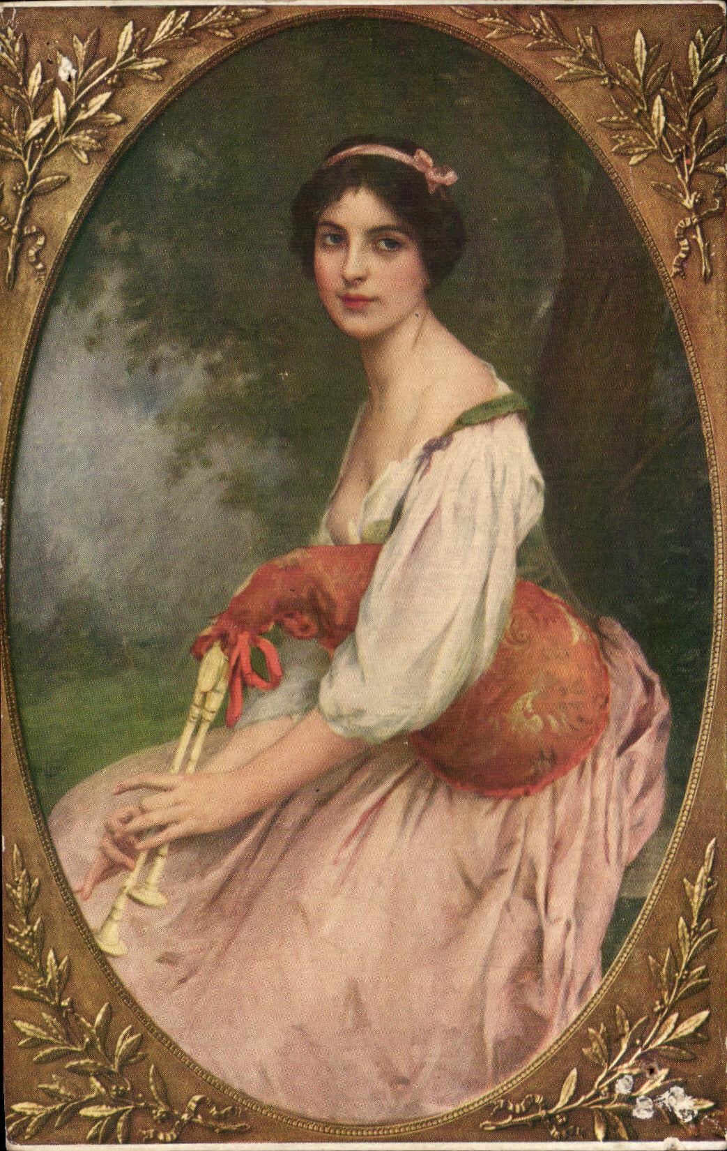 CPA Salon de 1913 Charles Lenoir Fantaisie pour Musette 