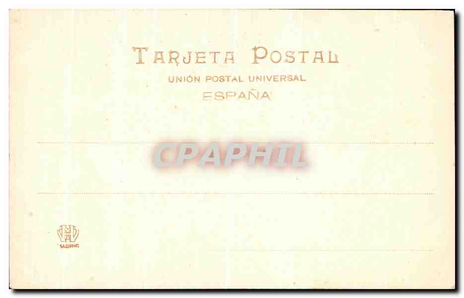 CPA Burgos Jeronimo Capilla Del condestable — Rückseite