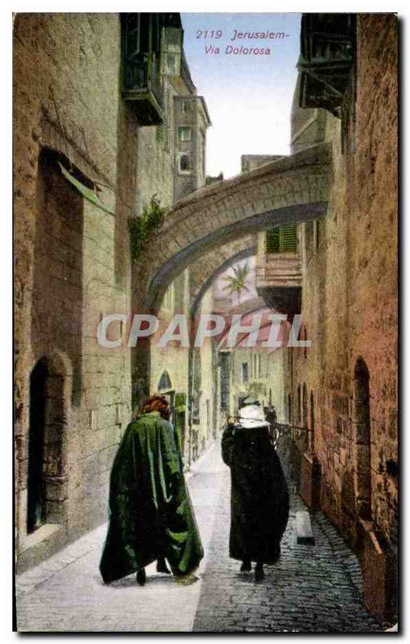 CPA Jerusaiem Via Dolorosa