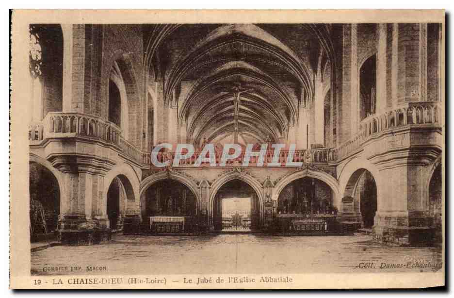 CPA La Chaise Dieu Le Jube de l'Eglise Abbatlale