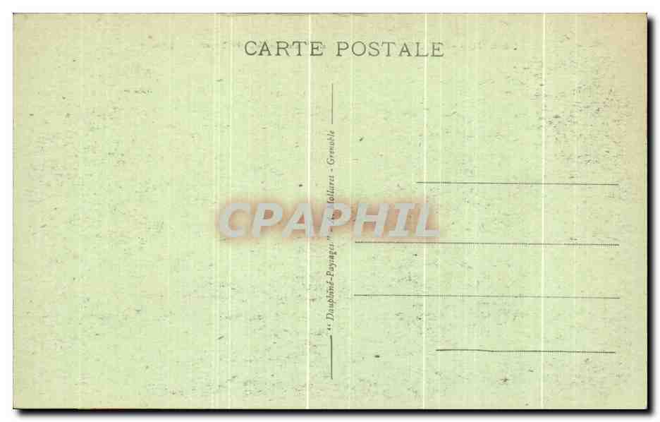 Grenoble - Le Pont de la Bastille et le Néron — Verso