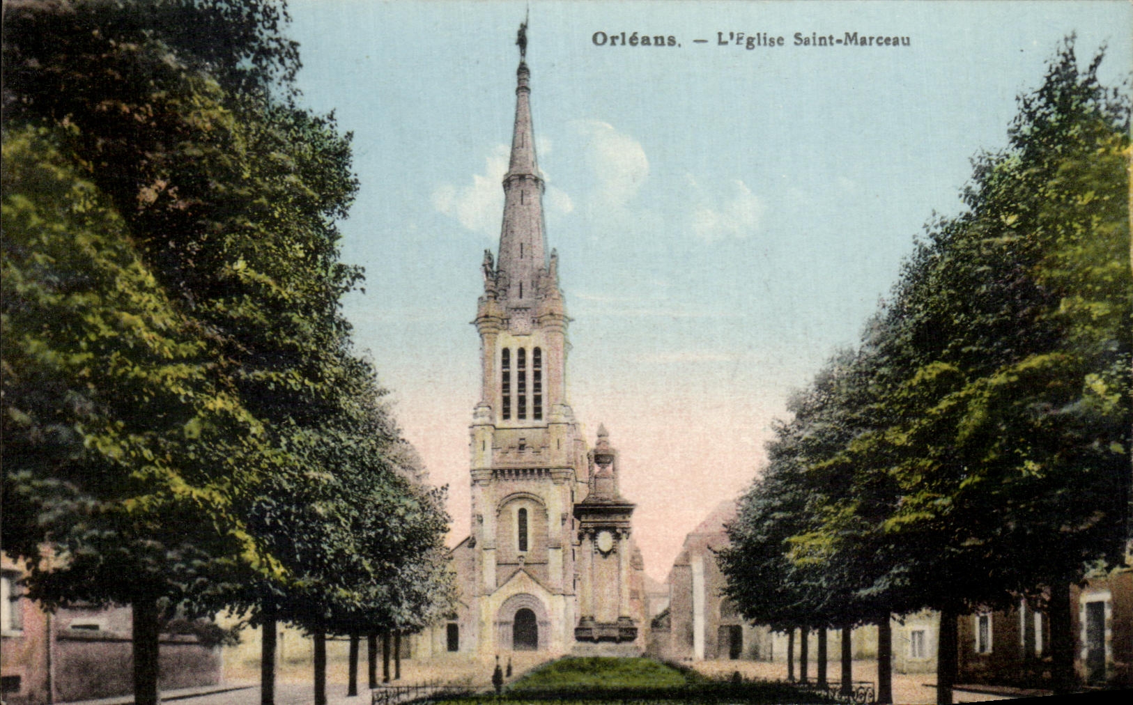 CPA Orleans L'Eglise Saint Marceau