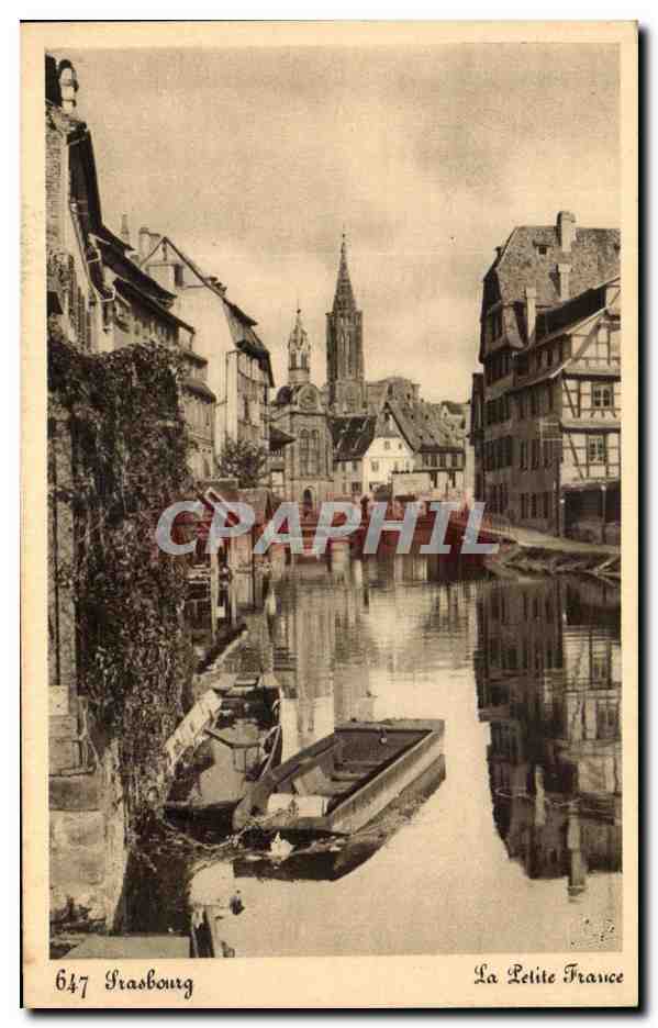 CPA Srasbourg La petite France