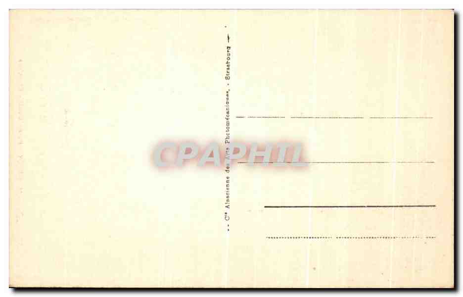 CPA Nancy Palais Ducal Grand'rue — Verso