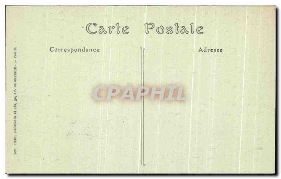 CPA Crypte du Sacre Coeur Visitation d'Annecy — Rückseite